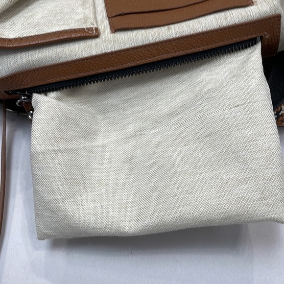 Botkier Women's Leather Crossbody Bag Adjustable Straps Extra Straps Neutral - Picture 15 of 15